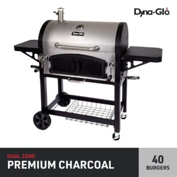 Dyna-Glo Premium Dual Chamber Charcoal Grill