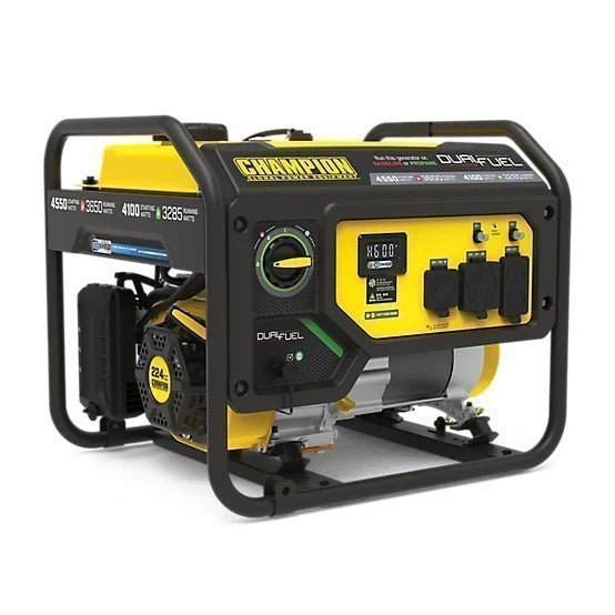 2514626.jpg New!Champion Power Equipment 4550-Watt Dual Fuel RV Ready Portable Generator with CO Shield, 200970 - Image 1