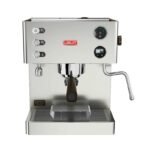 Lelit Elizabeth Espresso Machine, Dual Boiler, Stainless Steel, Programmable PID Temperature, High Pressure Steam, Vibratory Pump, Compact 12 Inches