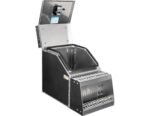 Buyers Products 28-in x 24-in x 19-in Smooth Aluminum Step Box Truck Tool Box 1705285 - Image 3