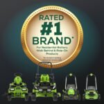 Greenworks 60V 21″ Self Propelled Lawn Mower with (1) 8.0 Ah Battery & Rapid Charger 2546402 - Image 18