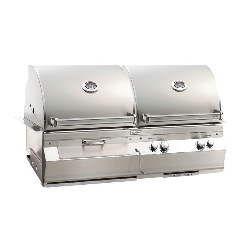 A830I-2__17996.jpg Fire Magic Aurora A830i Built-In Gas/Charcoal Combo Grill - Image 1